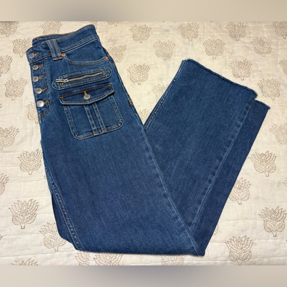 Zadig & Voltaire High Rise Blue Jeans